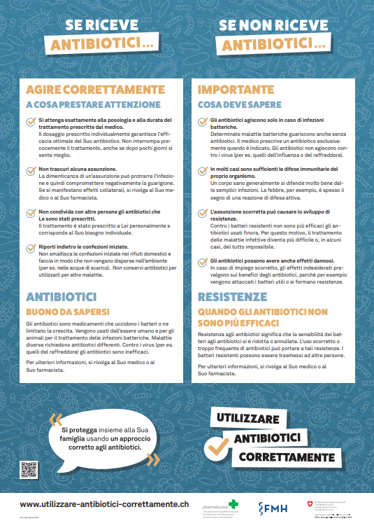 Antibiotici Manifesto pazienti ID A2 